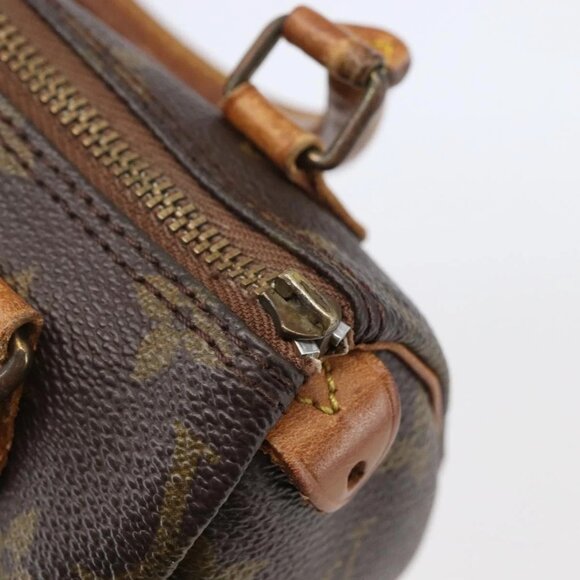 LOUIS VUITTON Monogram Mini Speedy Hand Bag M41534 LV Auth 144370 - Picture 10 of 16
